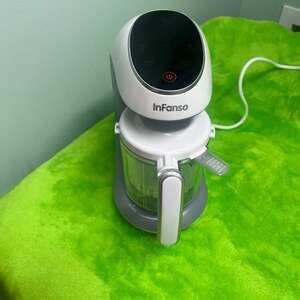 InFanso Smart Baby Food Processor BF300 7-in-1 Steamer Blender Disinfecting Self